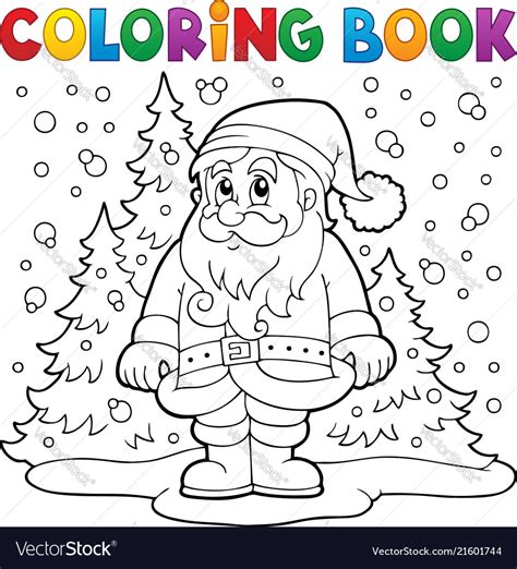 coloring book pictures  santa claus kids  adult coloring pages