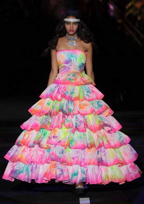 gorgeous rainbow colored dress designs hative