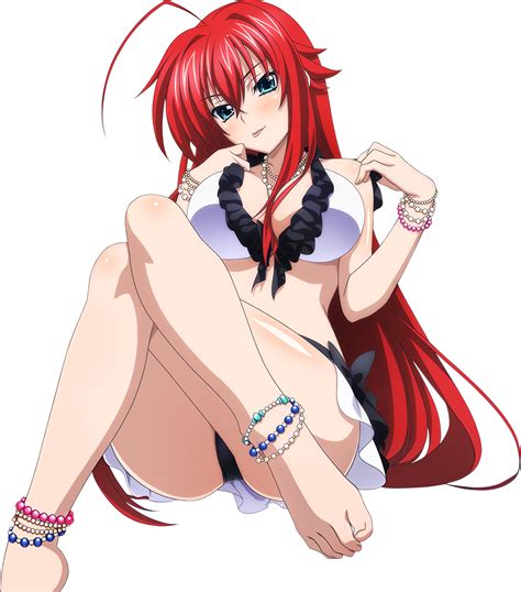 rias gremory in swimsuit dxd highschool dxd comics girls
