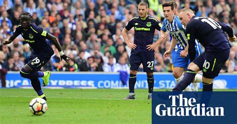 Wayne Rooney Penalty Rescues Everton From Defeat Against Brighton