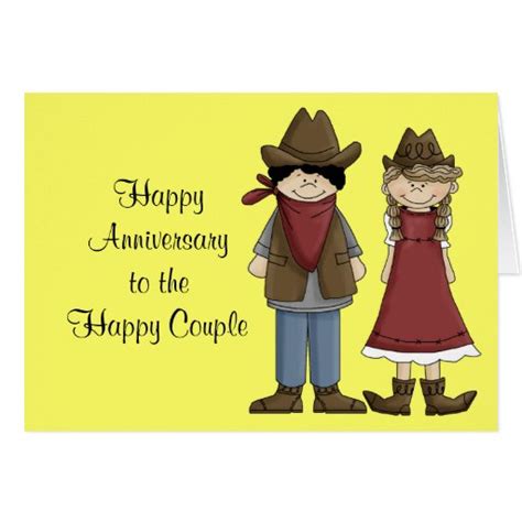 anniversary congratulations cartoon couple card zazzle