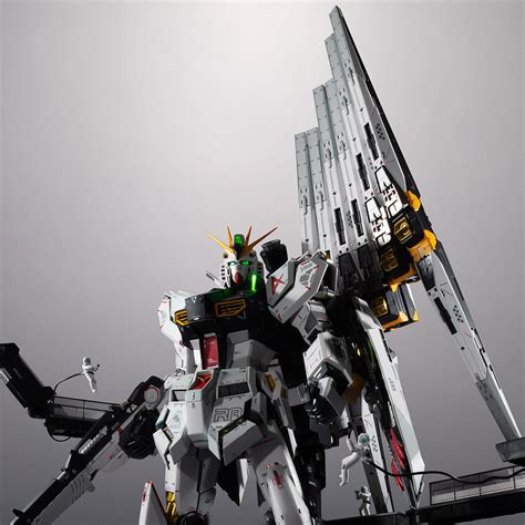 p bandai metal structure  fin funnel  nu gundam release info