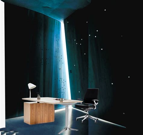 Lunar View Sit To Stand Desk Ambience Doré Modern Glass Desk Glass