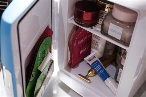 here s why you should keep your beauty products in the fridge haute