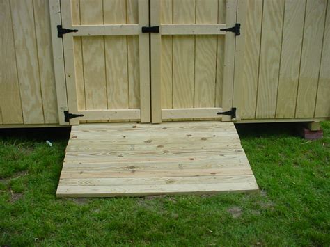 build  simple shed ramp