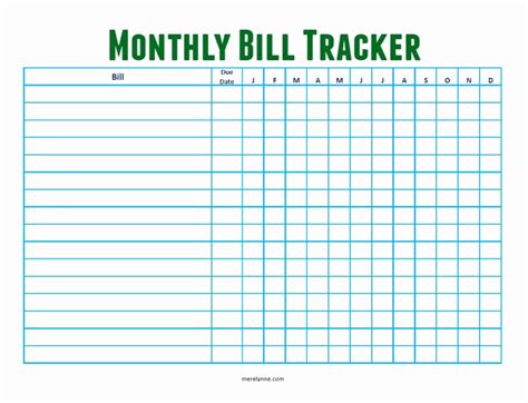 bill tracker spreadsheet pertaining  bill tracker spreadsheet