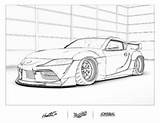 Supercar Builtbykids sketch template