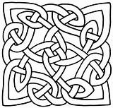 Celtic Coloring Pages Knot Knots Drawing Printable Designs Cross Simple Adults Clipart Colouring Patterns Border Color Abstract Knotwork Line Getdrawings sketch template