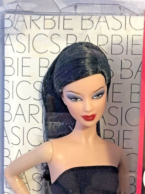 barbie basics black label model  collection  unopened box  mattel