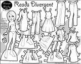 Divergent Coloring Pages Marisole Monday Paper Dolls Print Printable Click Series Roth Friends Read Getcolorings Book Personas Thin Getdrawings Paperthinpersonas sketch template