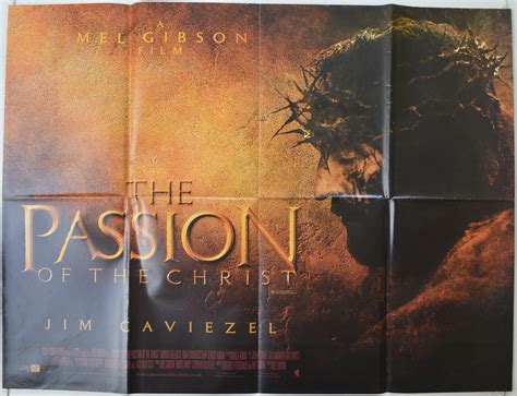 Passion Of The Christ The Original Cinema Movie Poster