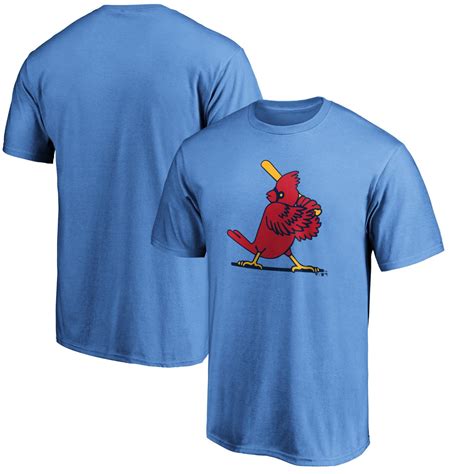 St Louis Cardinals Light Blue Cooperstown Collection Forbes Team T
