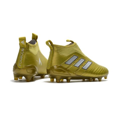 adidas ace  purecontrol fg soccer cleats gold white