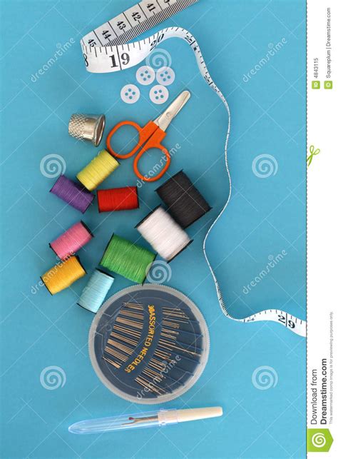 sewing kid stock image image  hobbies sewer business