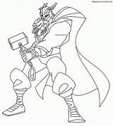 Thor Dibujos Diferente sketch template
