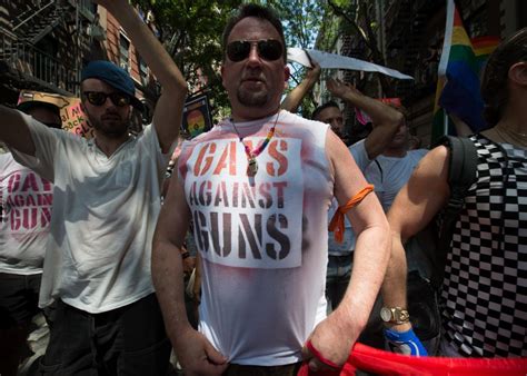Gays Against Guns March In New York Pride Parade