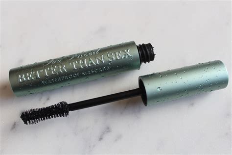 Too Faced Better Than Sex Waterproof Mascara Review Face Made Up