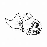 Fish Showed sketch template