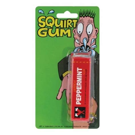 squirt gum j67 funny prank squirting gum practical joke party trick