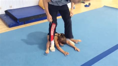 Rhythmic Gymnastics Training Stretching Youtube