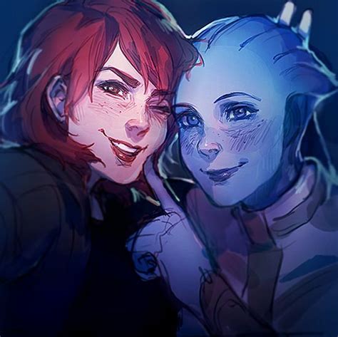 56 best liara and shepard images on pinterest dragon age fan art and fanart