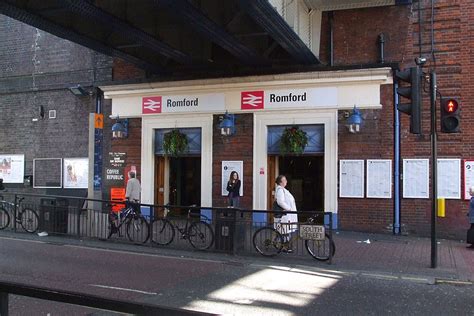 person dies   struck  train  romford station london