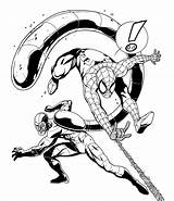 Scorpion Goblin Colorir Coloreardibujos Spidey sketch template