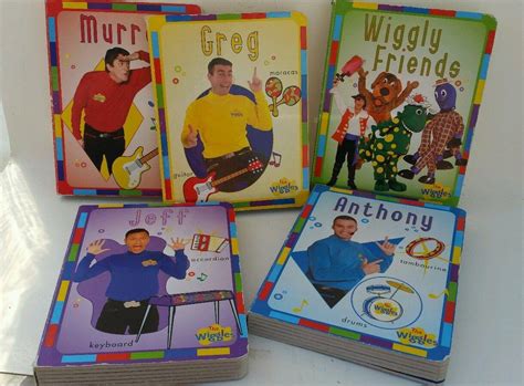 wiggles book set greg anthony jeff murray wags dorothy hardcover