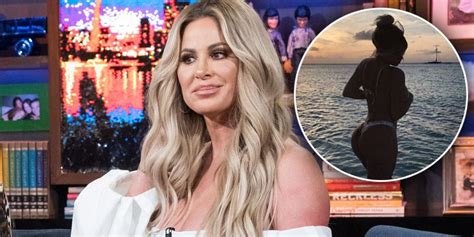 kim zolciak shows off her butt in a thong on instagram