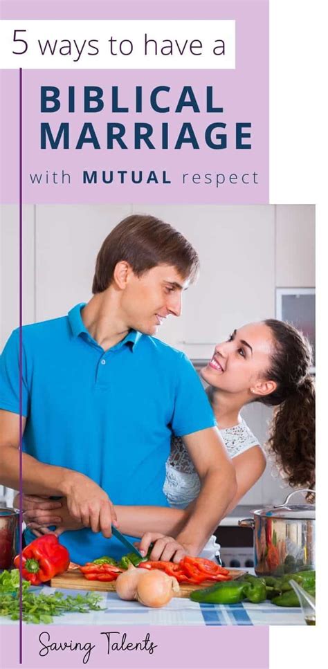 how have a biblical marriage with mutual respect saving talents