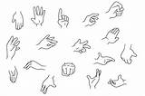Hands Hand Cartoon Drawing Draw Sketch Easy Cartoons Drawings Holding Fingers Kids Step Manga Claw Cartoonist Desenho Finger Side Reference sketch template