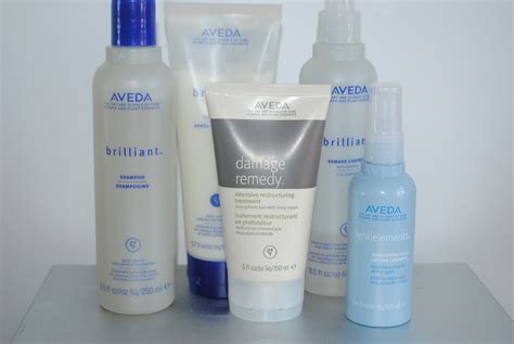 my favourite aveda products for shiny hair really ree