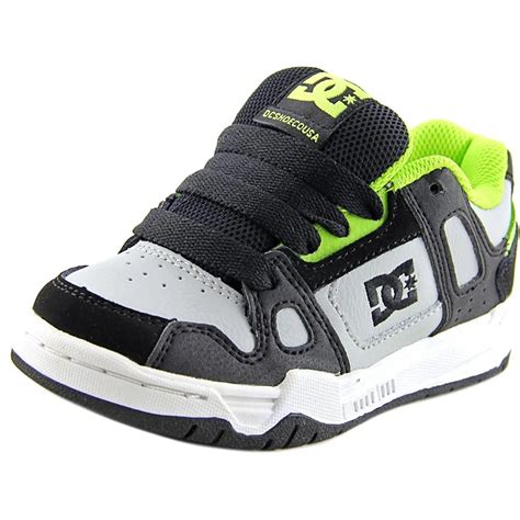 buy dc shoes youths stag youth   gray skate shoe  cheap price