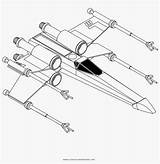 Coloring Wing Pages Starfighter Transparent Colorare Disegni Da Popular sketch template