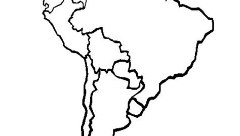 south america coloring page printables pinterest america