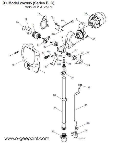 graco fieldlazer  parts diagram