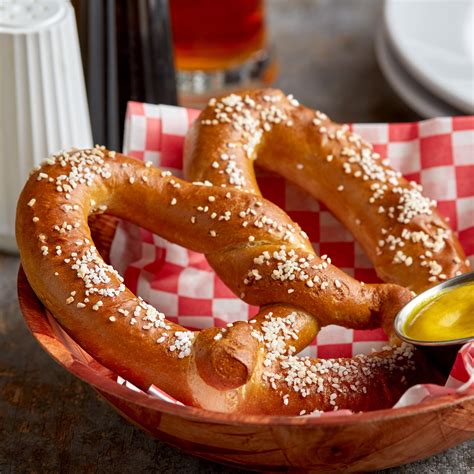 snack foods superpretzel  oz king size baked soft pretzel case