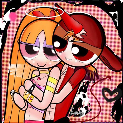 blossom and brick ppg and rrb cute love powerpuff
