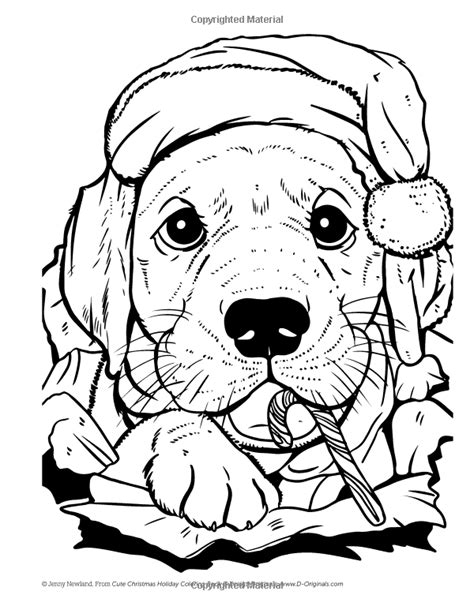 cute christmas dog coloring pages richard mcnarys coloring pages