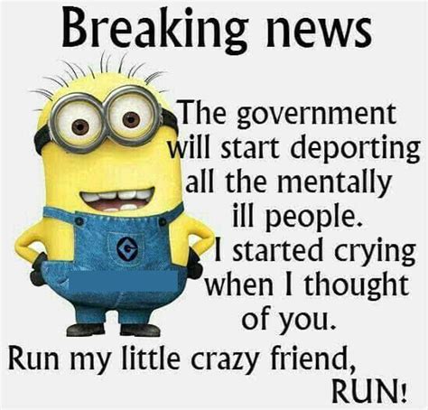 Minion Breaking News Funny Quote Pictures Photos And