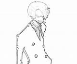 Sanji Piece Coloring Pages Template sketch template