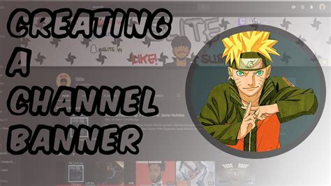 creating  channel banner youtube
