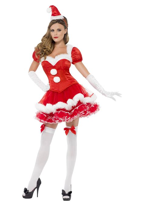 The Womens Miss Santa Costume Is A Lovely Outfit That Will Make It