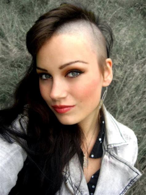 side buzz hairstyles pinterest