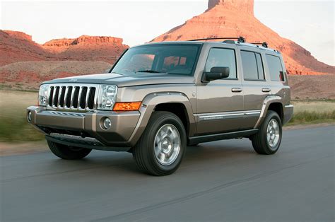 2006 jeep commander reviews and rating motor trend