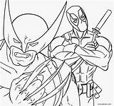 Wolverine Deadpool Colorare Printable Cool2bkids Marvel Disegni Ausmalbilder Colouring Malvorlagen Wonder Superman Mytopkid Kostenlosen Drucken sketch template
