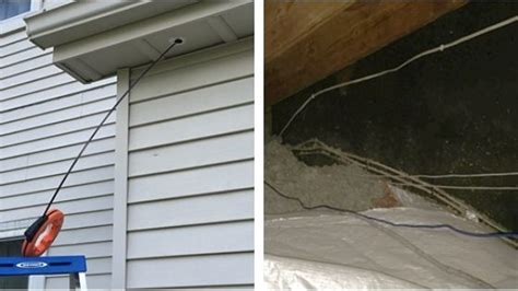 run security camera wires  soffit easily safebudgetscom
