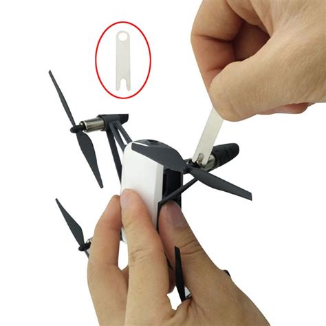 plastic propeller blades remover tool  wrench main prop dismount  dji tello  drone