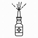 Spray Nasal Nose Icon Medicine Pharmacy Icons Iconfinder Editor Open sketch template