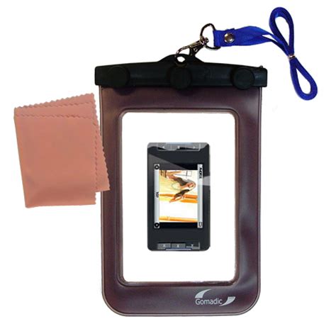 gomadic clean  dry waterproof protective case suitablefor  memorex mmp